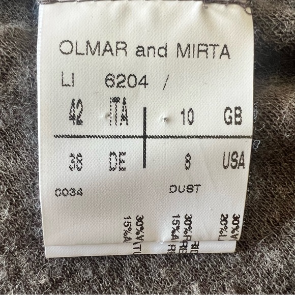 Rick Owen’s Lilies Brown Short Sleeve sweater - Picture 7 of 8